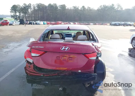 2013 Hyundai Elantra Gls from USA, damaged, VIN 5NPDH4AE2DH261943